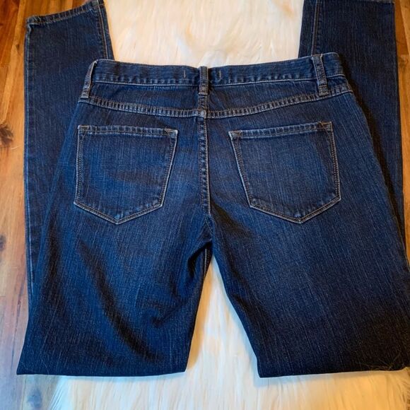 Free People Women’s Straight Leg Dark Wash Jeans - Picture 2 of 4